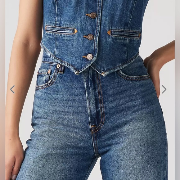 Levi’s ribcage wide leg jeans - Size 26 - Color: Polar Perimeter - Picture 5 of 9